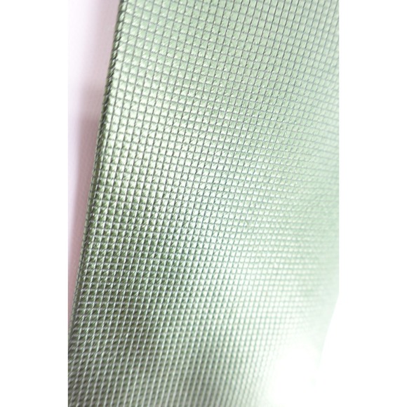 Trevisan Venezia Tie Men's 100% Silk Green Geometric Made in Italy - Picture 7 of 9